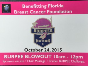 Burpees 4 Boobs 2015